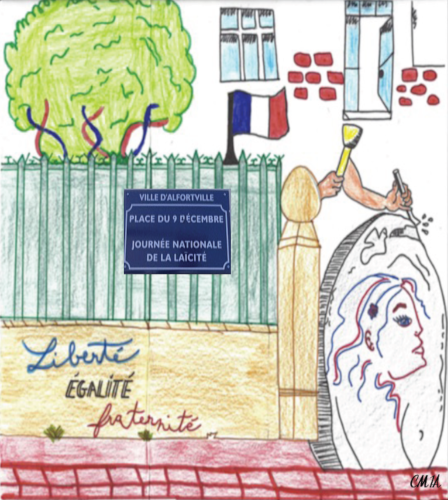 Ecole Lapierre d'Alfortville 
source : https://eduscol.education.fr/1615/laicite